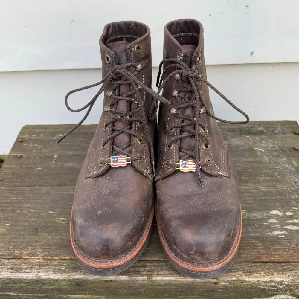 Chippewa Size 9D Classic Lace Up 6